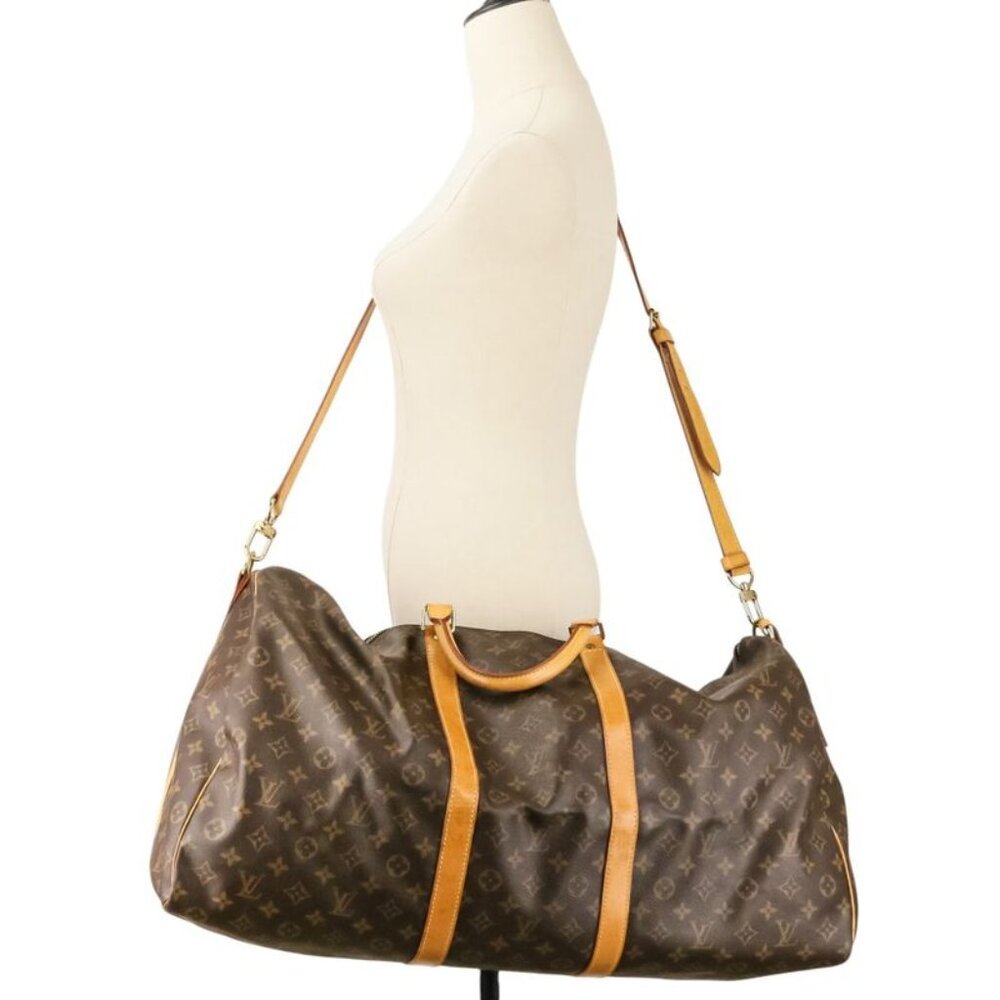Louis Vuitton Monogram Keepall Bandouliere 60 Boston Bag Brown - Picture 7 of 16